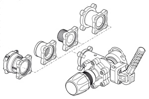 Arag adapters and mounting kits for valves