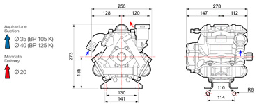 Comet Pump BP 125 K Spare parts|default:Spare parts Comet BP 105 - 125|default:.NAME