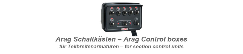 Arag | Braglia Control box|default:Arag | Braglia control boxes section control units + orchard sprayers|default:.NAME