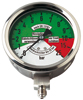 Pressure gauge 100mm stainless steel|default:Pressure gauge 100 mm|default:.NAME