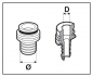 Preview: Arag Connector for Main Valve 871-471 return flow