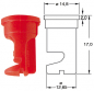 Preview: Lechler tongue nozzle FT 140°