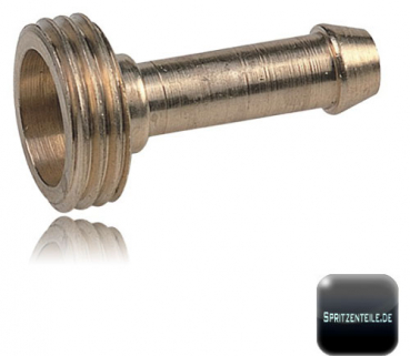 Arag Hose connector straight made of brass