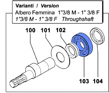 Ball-bearing 0438003300-for-comet-pumps-ids-1501-1701-2001