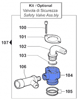 Delivery Hose Tail 2803036000A for Comet BP 241-281 K