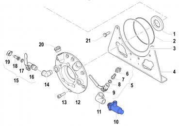 Safety Valve 1219004100 for Comet Pumps APS 141-166