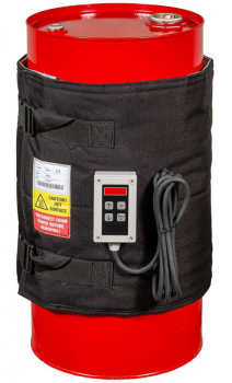 Kuhlmann barrel heater​ with a digital controller (0-90°C) 230V / 400W in the size 1650x370mm.​