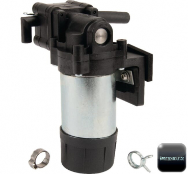 Pump and motor - illustration