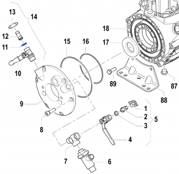 Gasket 1209001300 for Comet Pumps APS 101-121
