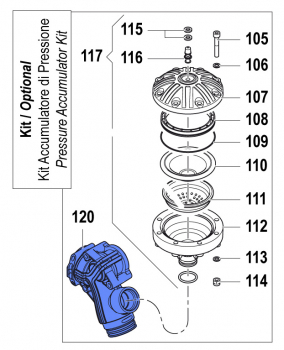 Delivery Hose 3214006300 for Comet BPS 300