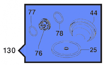 Maintenance Kit 5026027900 for Comet Pumps IDS 1501-1701-2001