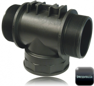 Arag T-piece with internal/external thread