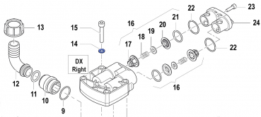 Washer 2811000400 for Comet Pumps APS 31-41