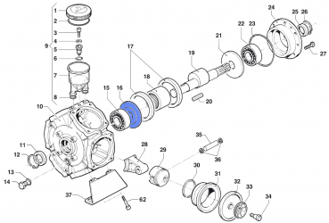 Connecting Rod Washer 2813000500 for Comet BP 205 K
