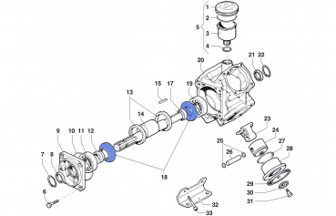 Connecting Rod Washer 2813003600 for Comet BP 151-171 K