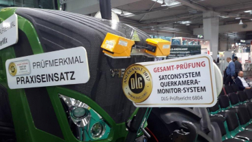 Preview: Installation example Satcon cross camera monitor complete system