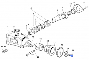 Comet Diaphragm Holder Screw