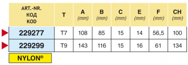 Preview: Arag Drain union with 2x T7 | T9 fork coupling