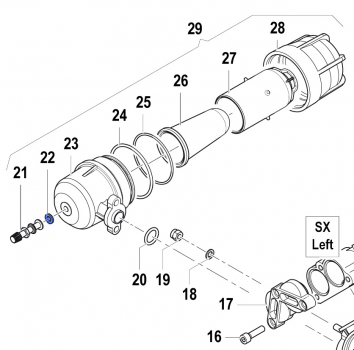 Gasket 1209003300 for Comet Pump APS 96