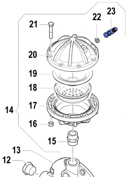 Air Valve 3610000300 for Comet Pump APS 145