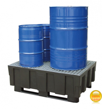 Euro PE sump tray with skids