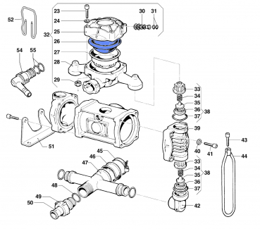 Comet Diaphragm pressure accumulator