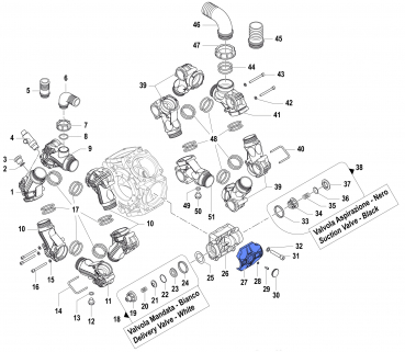 Head Cover for Comet BPS 300