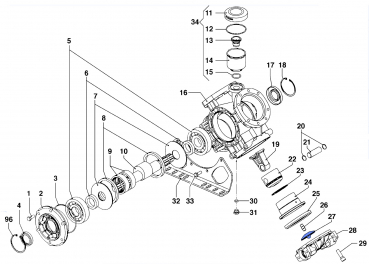 Membran Disc 0602001100 for Comet Pumps IDS 1501-1701-2001