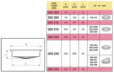 Preview: Arag filter insert for filling-dom – overview
