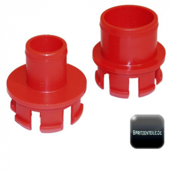 Spare hose connection for suction- and swim filter