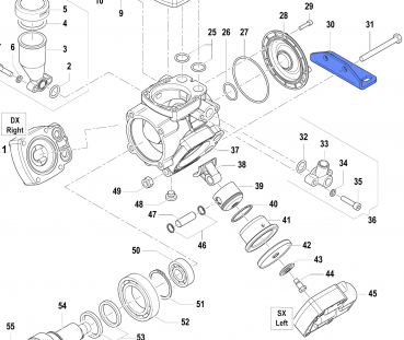 Pump Mounting Bracket 2400008900 for Comet Pumps APS 31-41