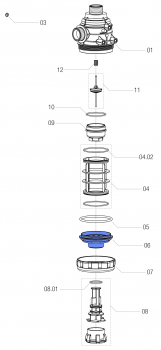 Arag Filter Bowl 3132400020 series 313