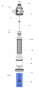 Arag Filter Valve 3142400060 for Serie 314 and 313