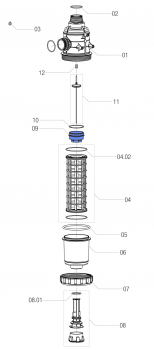 Arag Valve Body 3142400070 for Serie 314 and 313