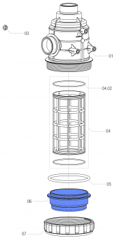 Arag Filter Bowl 3162000020 series 316