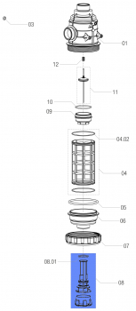 Arag Filter Valve 3162400060 for Serie 316