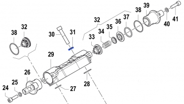 Washer 2811002500 for Comet Pump APS 145