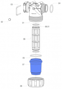 Arag Filter Bowl 3224000020 series 322