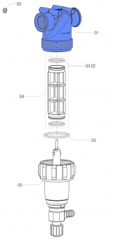 Arag Filter Body Series 324 with 1