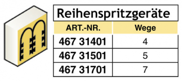 Preview: Arag Bravo300S for row sprayer