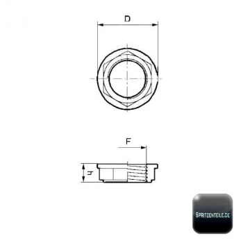 Preview: Rau union nut pressure filter VNB1823178