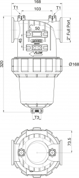 Preview: Arag pressure filter series 330 with flanged connection