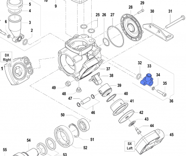 Delivery Hose Tail 2803046800 for Comet Pumps APS 31-41