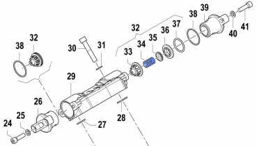 Spring 1802001500 for Comet Pump APS 145