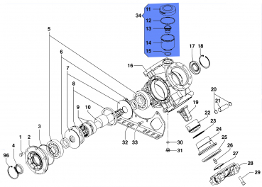 Volum. Compen.  Kit 1208002000 for Comet P. IDS 1501-1701-2001