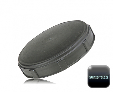 Female threaded tank lid closed