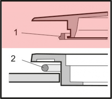 Arag Replacement Seal NBR for tank lids hinged