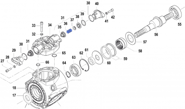 Spring 1802001500 for Comet Pump APS 101-121