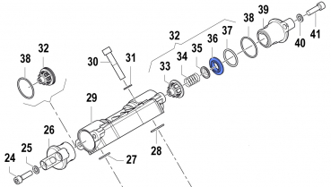 Valve Seat 3009001400 for Comet Pump APS 145