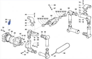 Air Valve 3610000300 for Comet Pump BP 151-171 K